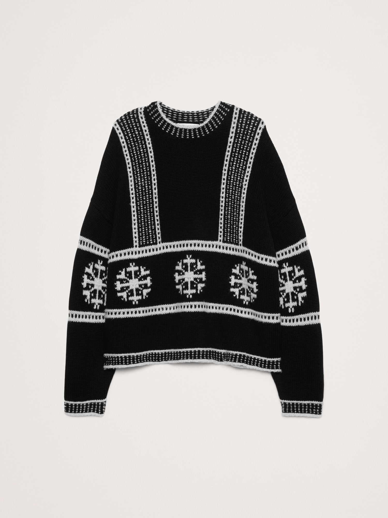Image number 4 showing, Fair Isle Crew-Neck Sweater