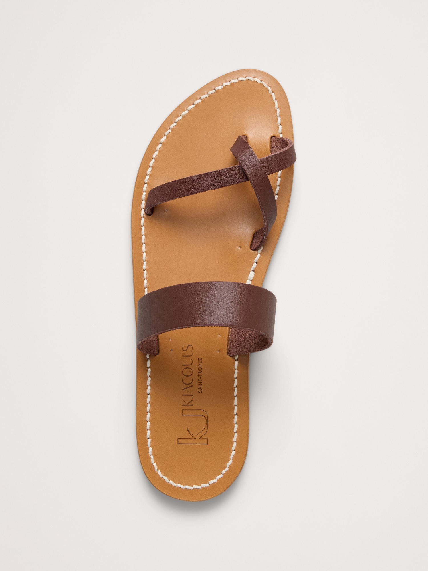 Женские сандалии Banana Republic Tonkin Sandal by K Jacques, цвет: Pulit Chataigne — фото 5