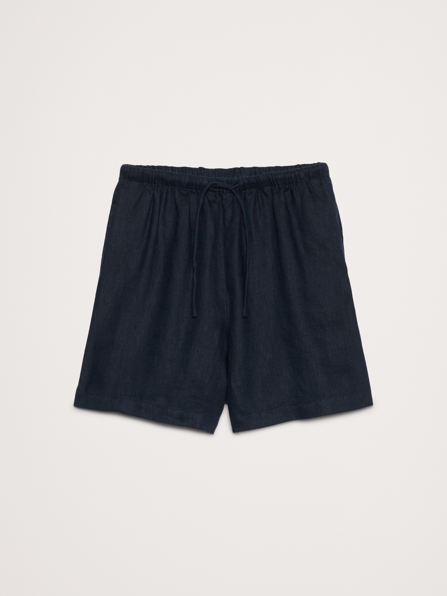Image number 4 showing, Linen Pull-On 4" Short