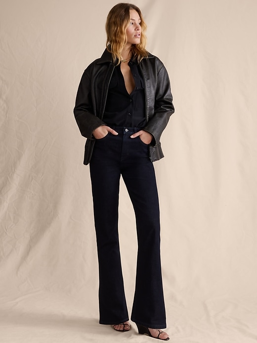 High-Rise Bootcut Jean | Banana Republic