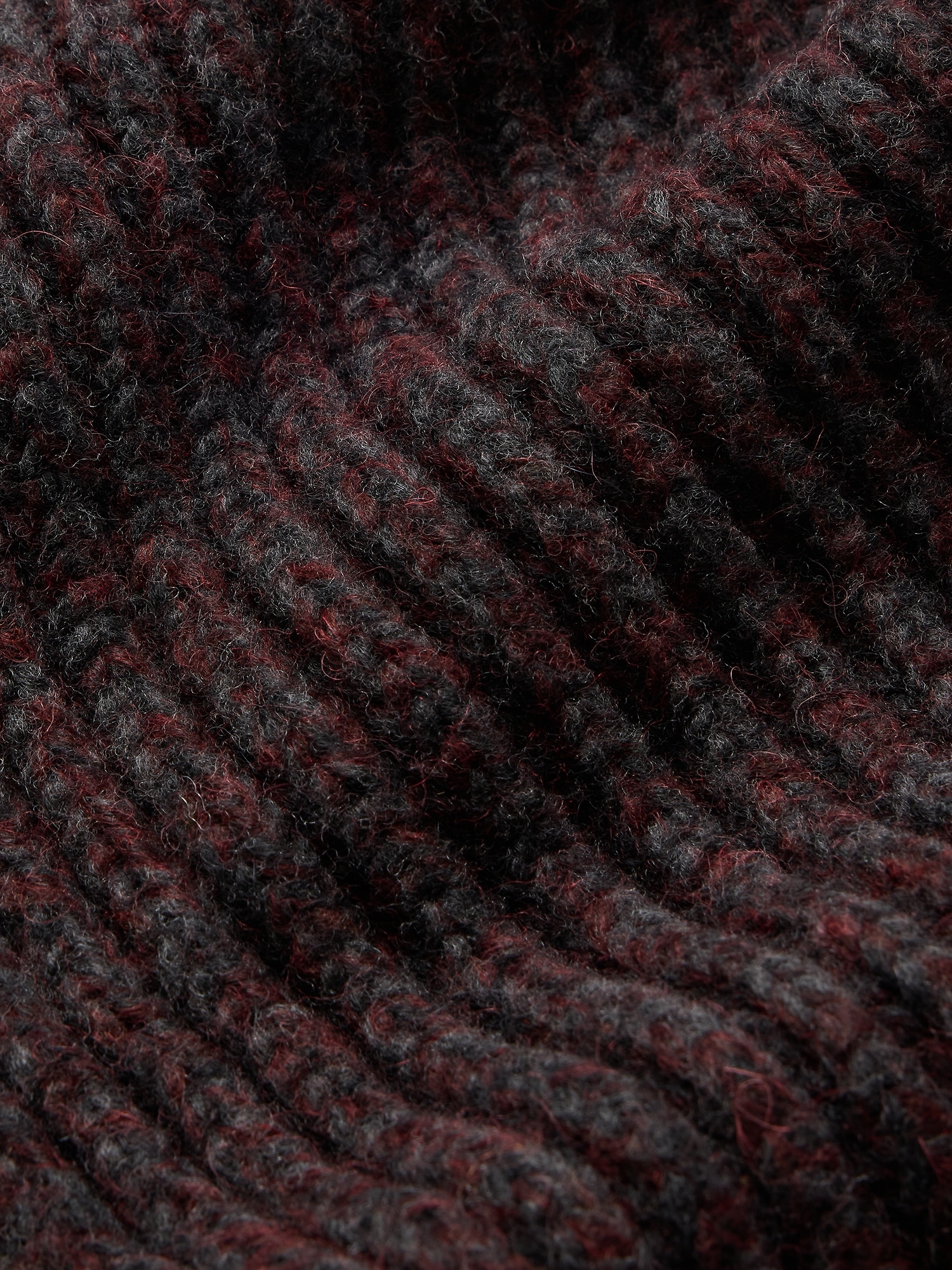 Image number 3 showing, Chunky Alpaca-Wool Blend Ribbed Scarf