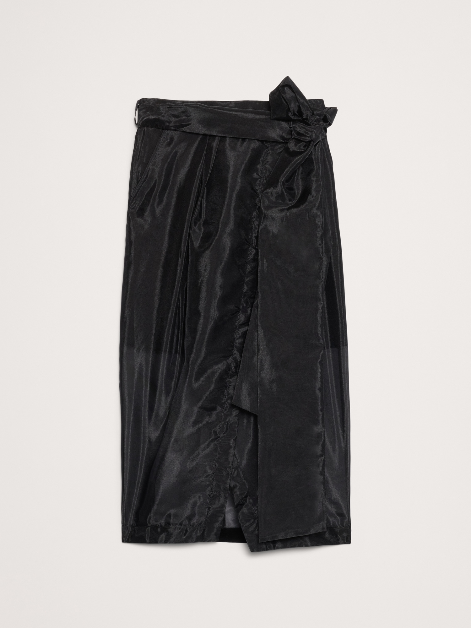Image number 4 showing, Organza Midi Wrap Skirt