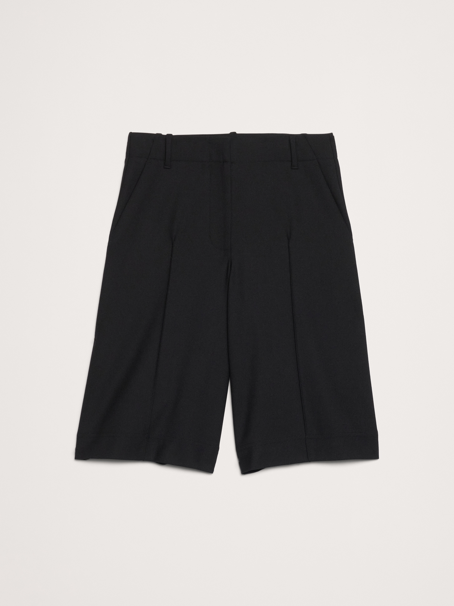 Image number 4 showing, High-Rise Flannel Bermuda Short