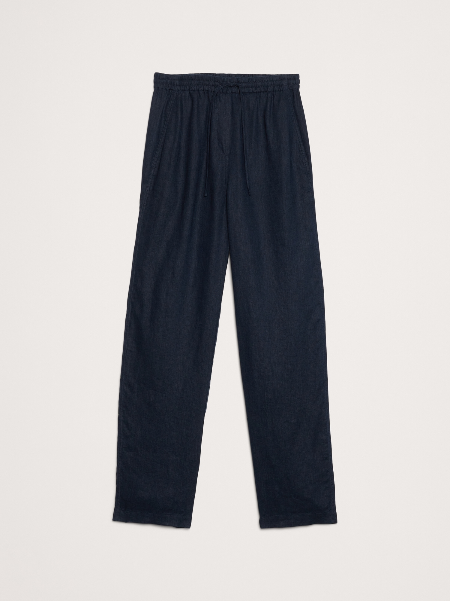 Image number 8 showing, Linen Pull-On Ankle Pant