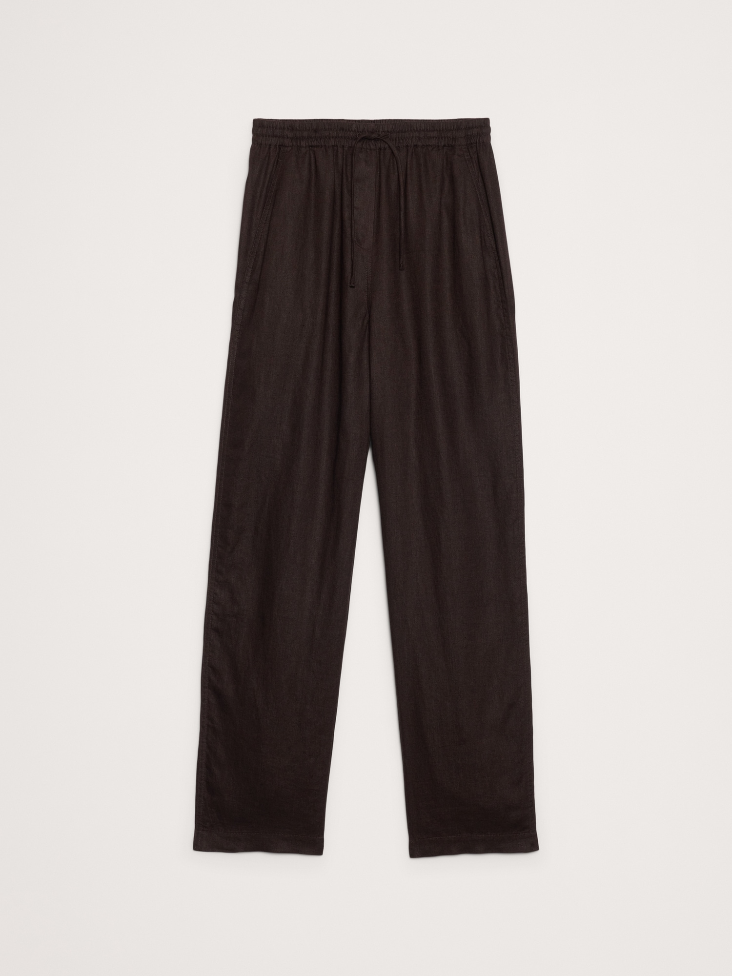 Image number 5 showing, Linen Pull-On Ankle Pant