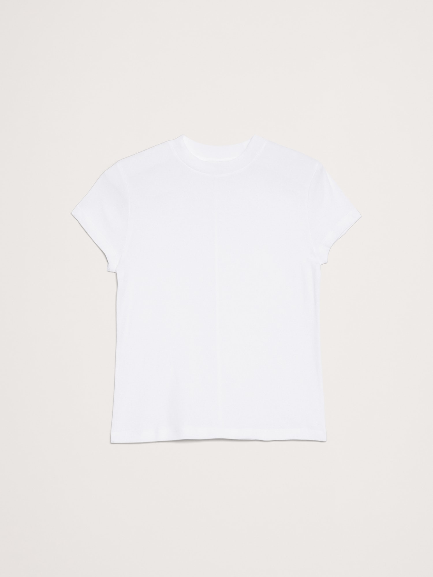 Image number 4 showing, Baby-Rib Cotton Crew-Neck T-Shirt