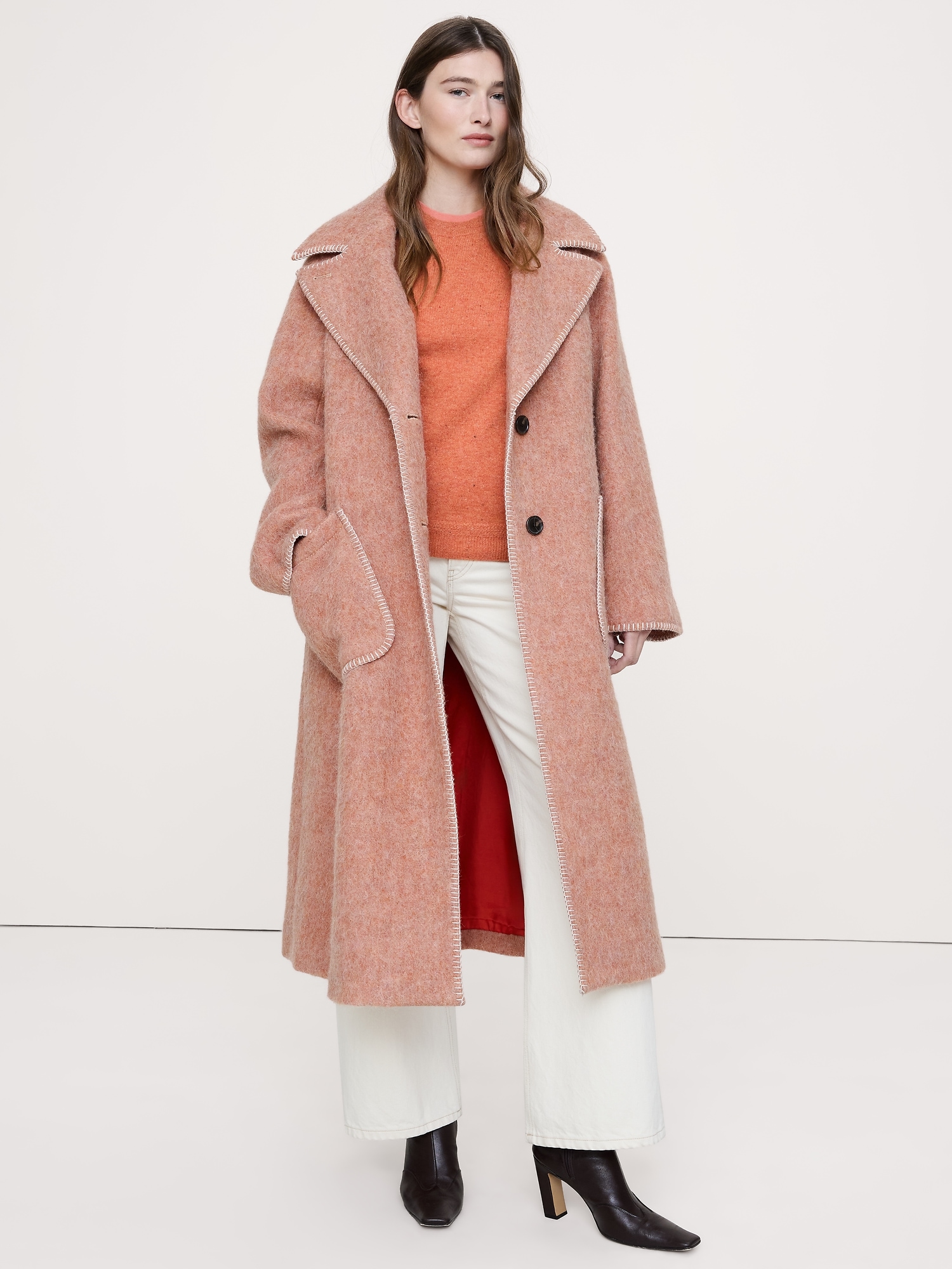 Image number 4 showing, Lightweight Cashmere Crew-Neck Sweater