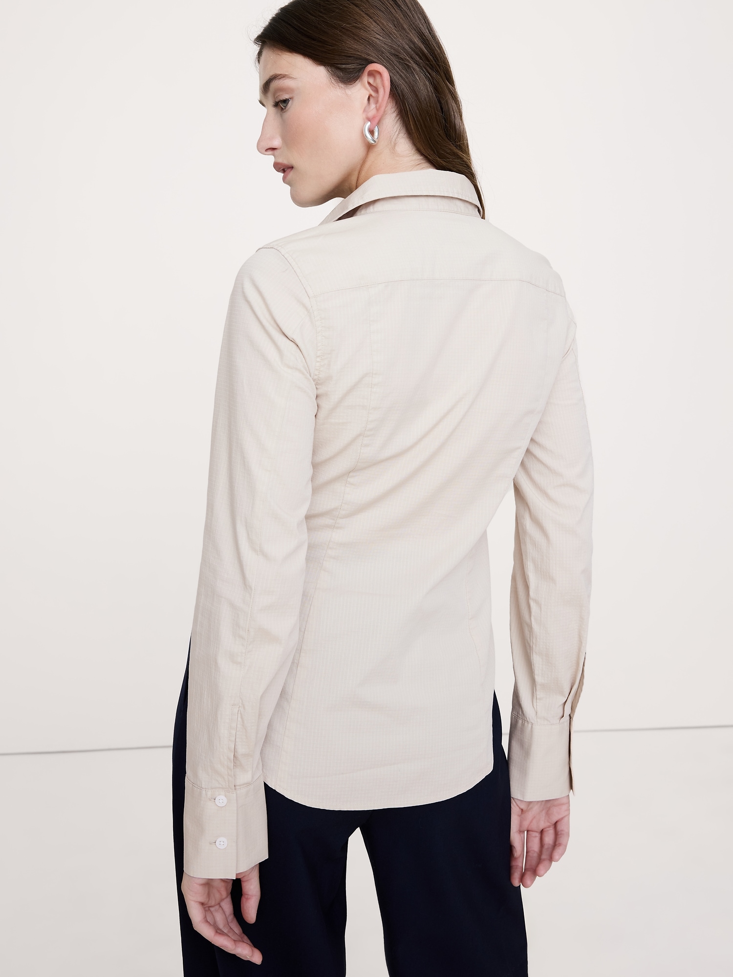 Image number 5 showing, Stretch-Cotton Hourglass Shirt