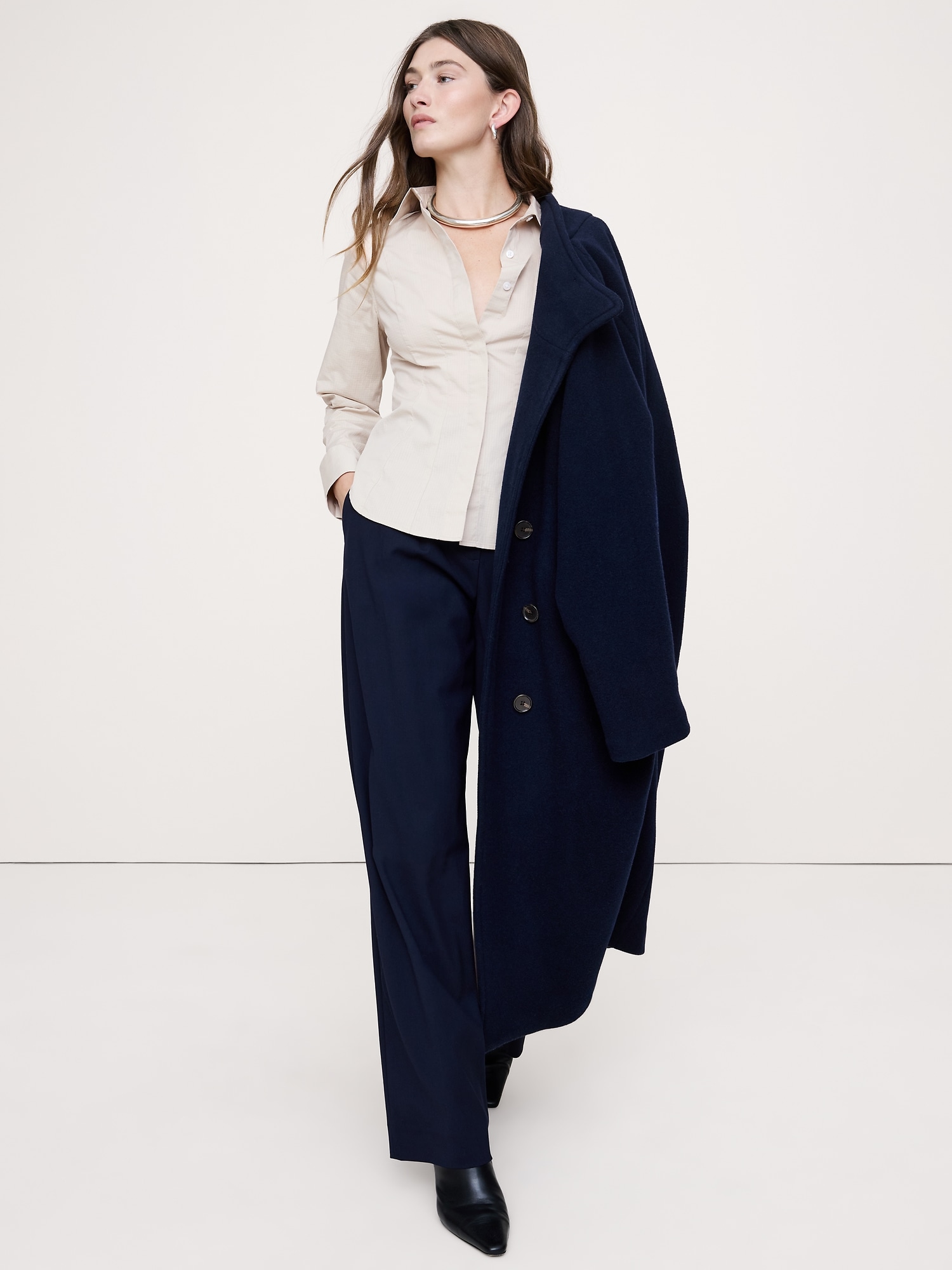 Image number 6 showing, Stretch-Cotton Hourglass Shirt