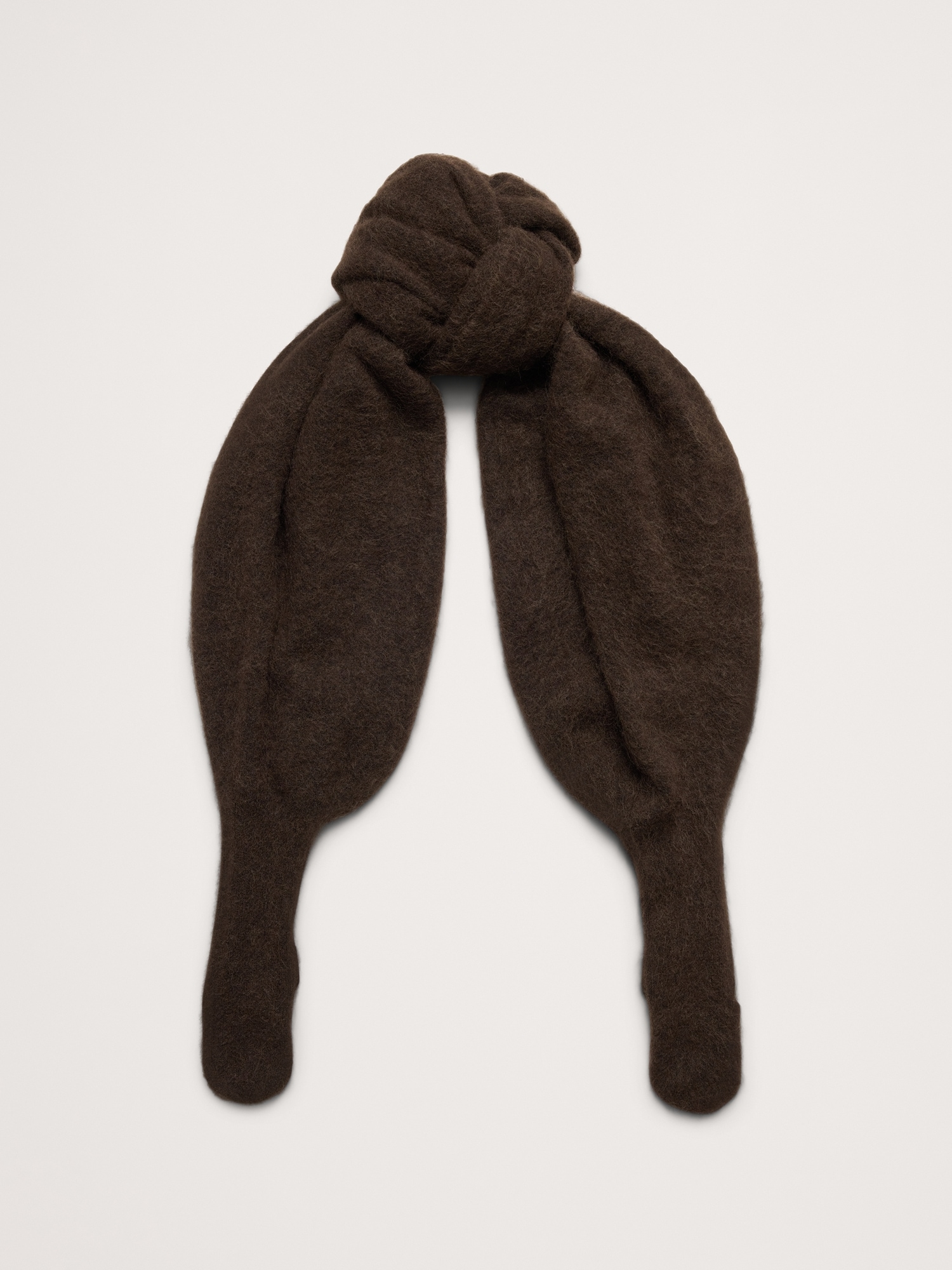 Image number 1 showing, Fuzzy Alpaca-Blend Mitten-Scarf