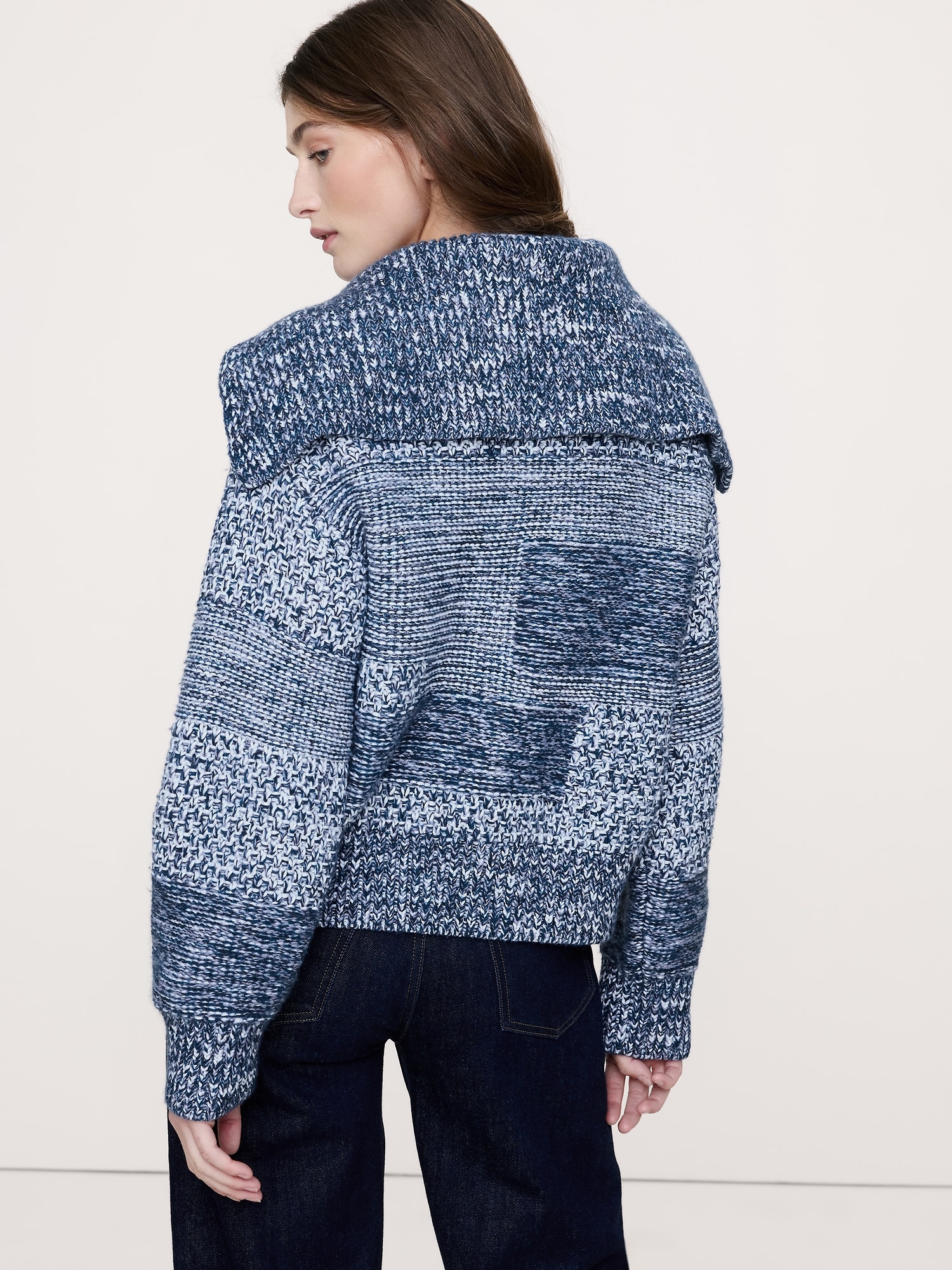 Image number 3 showing, Spacedye Cotton-Wool Cardigan