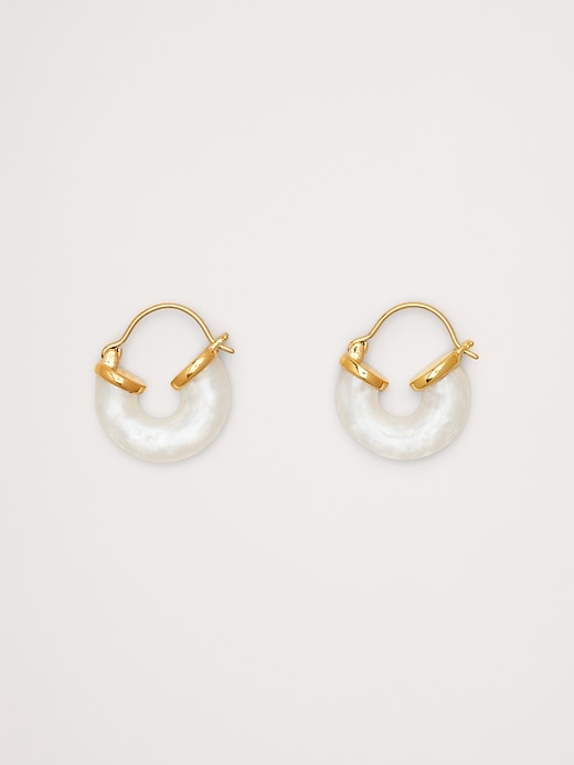 Petit Swell Hoop Earrings by Anni Lu