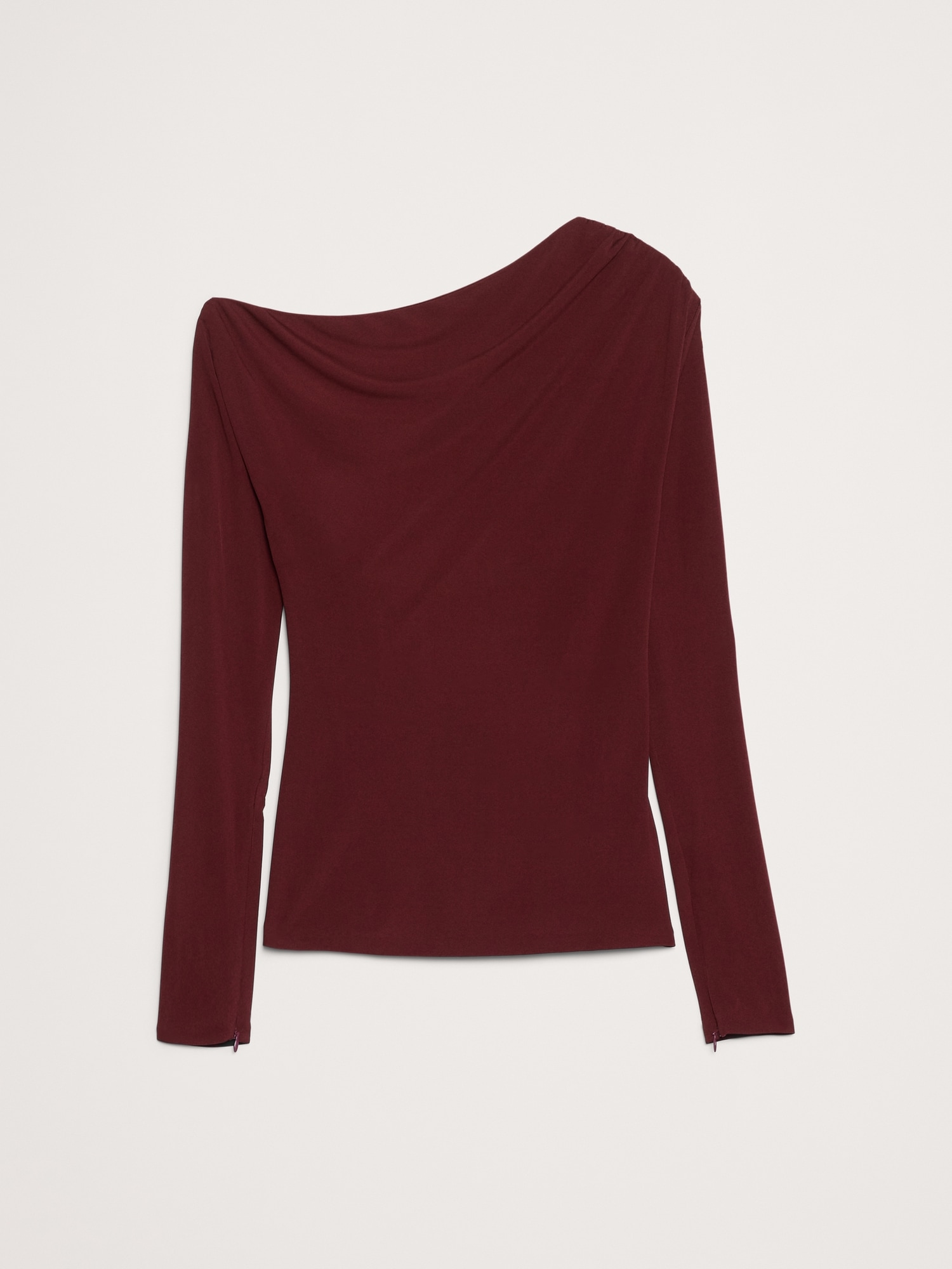 Image number 4 showing, Matte Jersey Twisted Long-Sleeve Top