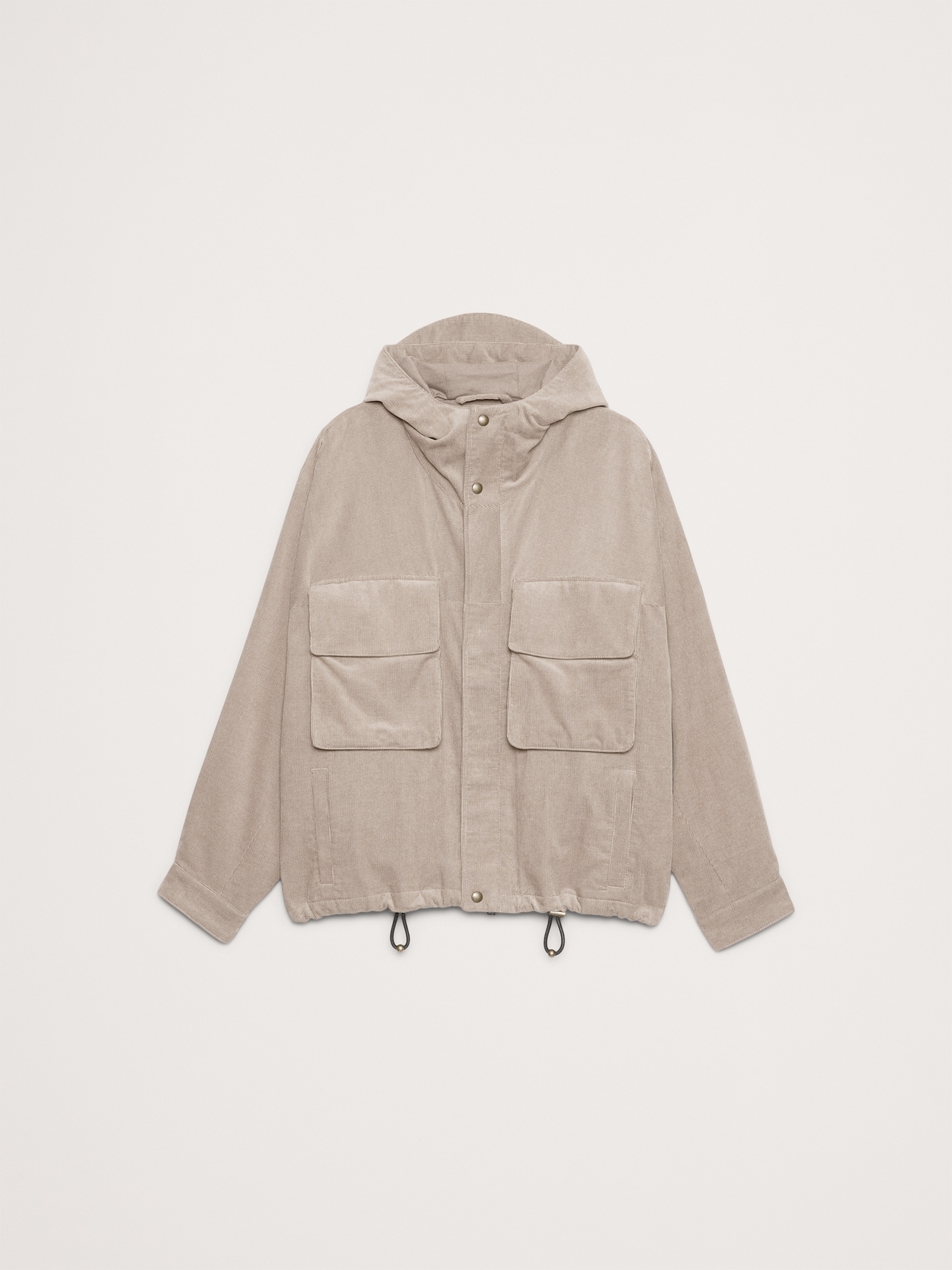 Image number 5 showing, Loose-Fit Corduroy Utility Jacket