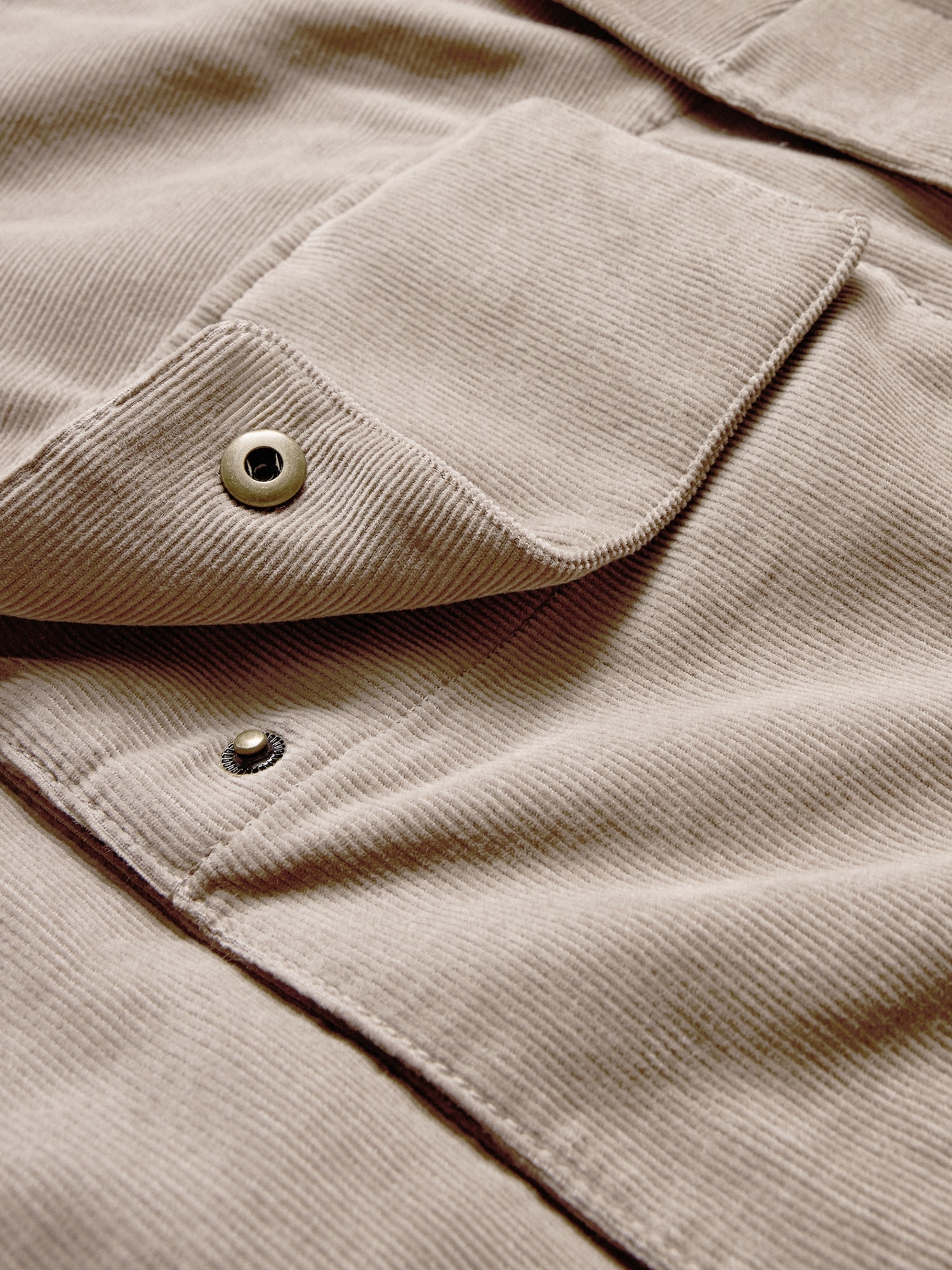 Image number 7 showing, Loose-Fit Corduroy Utility Jacket