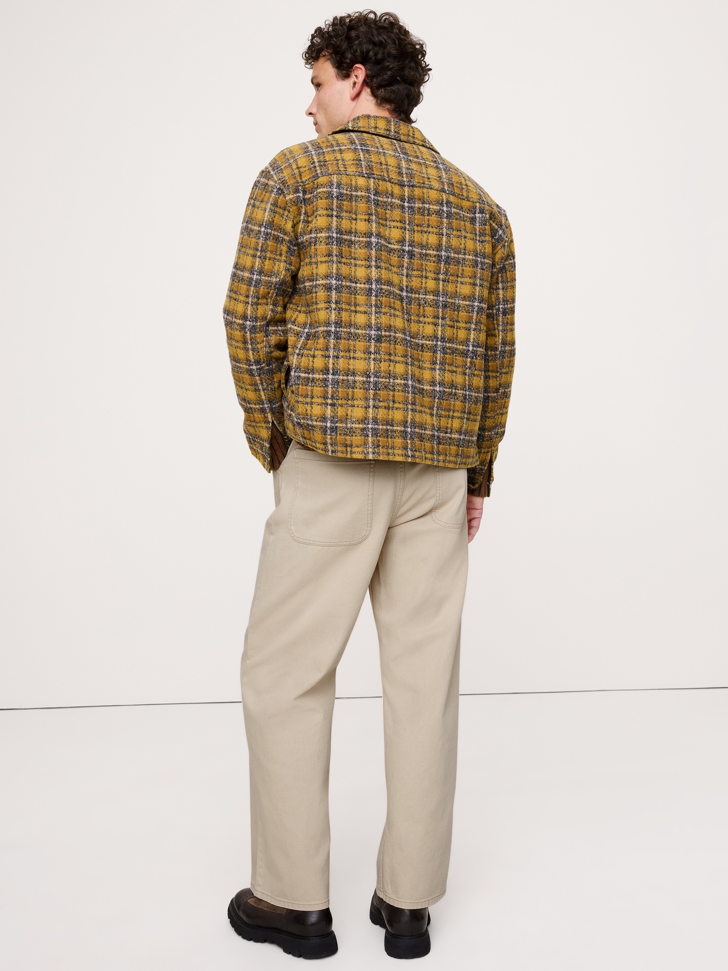 Мужские брюки Banana Republic Loose Chino, цвет: Хаки бежевый — фото 2