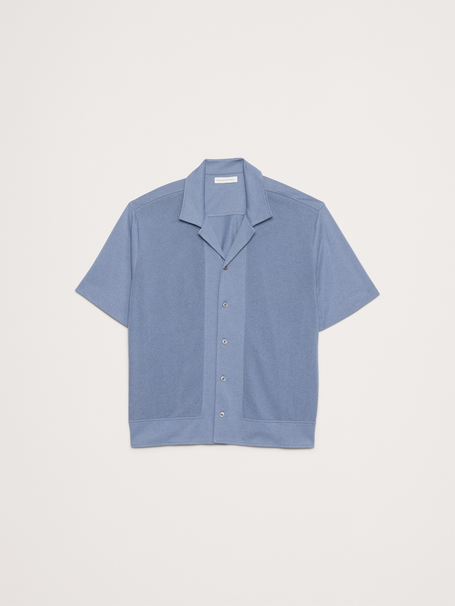 Image number 4 showing, Cotton Mesh Resort Shirt
