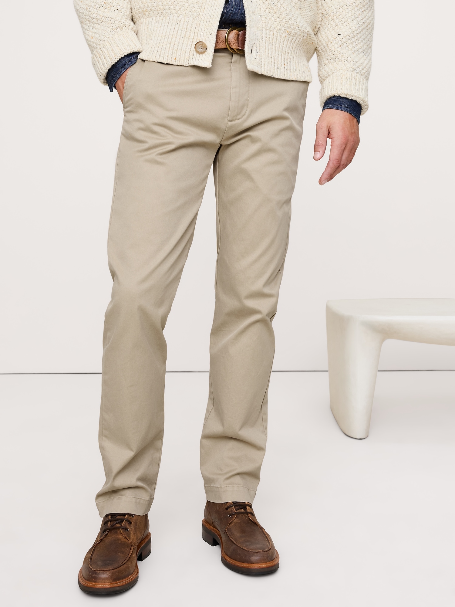 Image number 7 showing, Straight Lived-In Chino