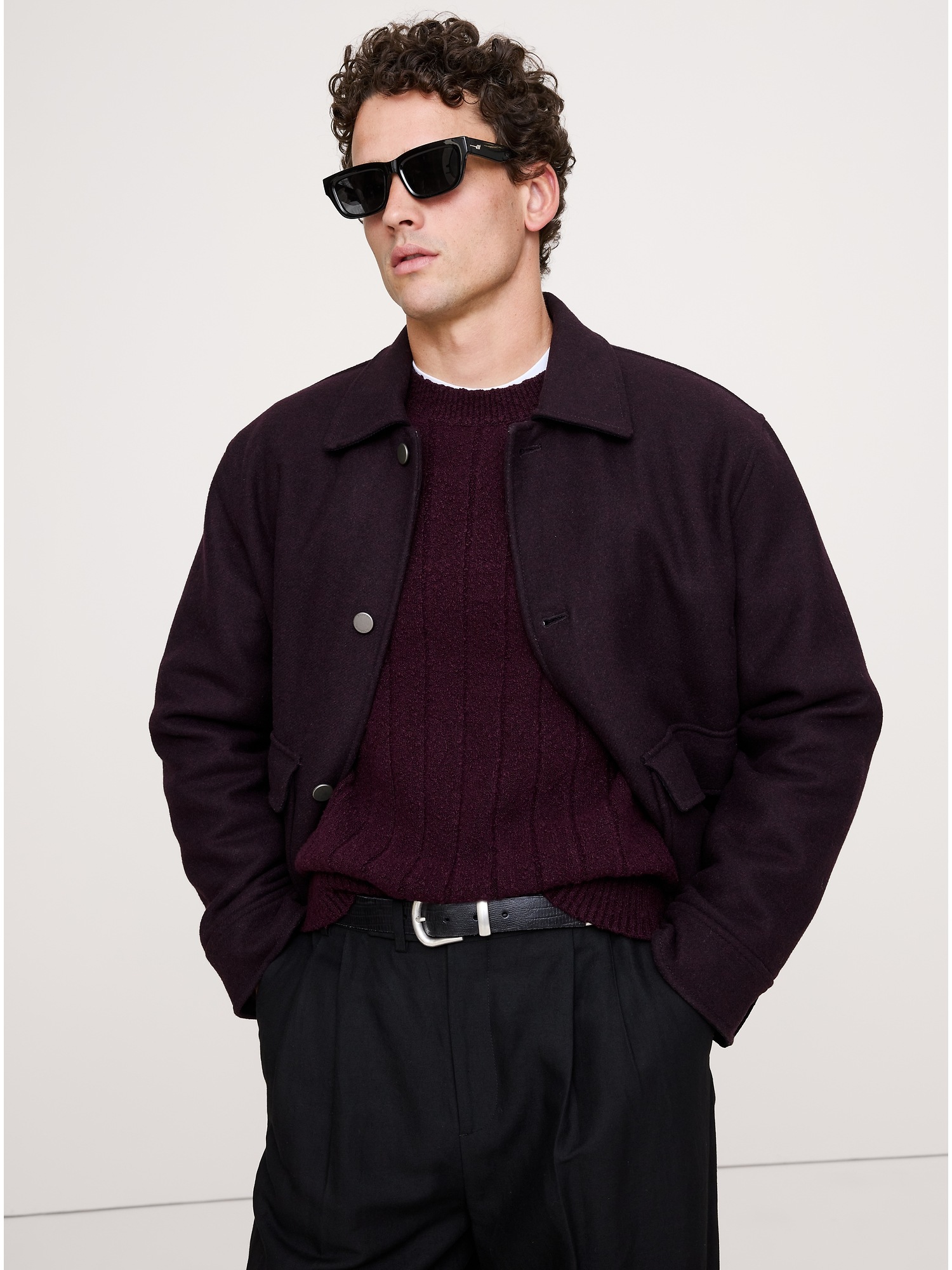 Мужские солнцезащитные очки Le Specs Le Castle Sunglasses, цвет: Чёрный — фото 2