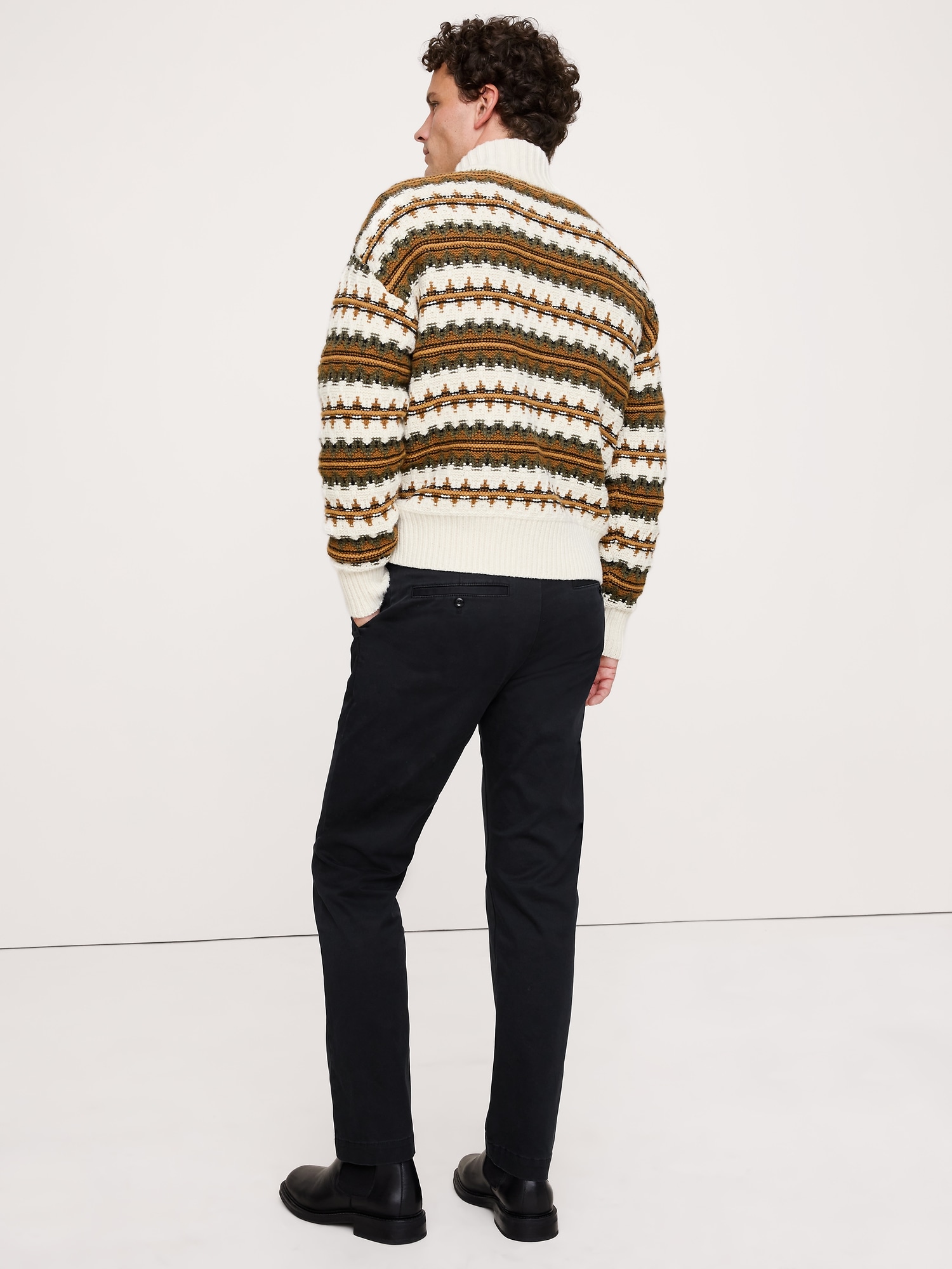 Image number 3 showing, Straight Lived-In Chino