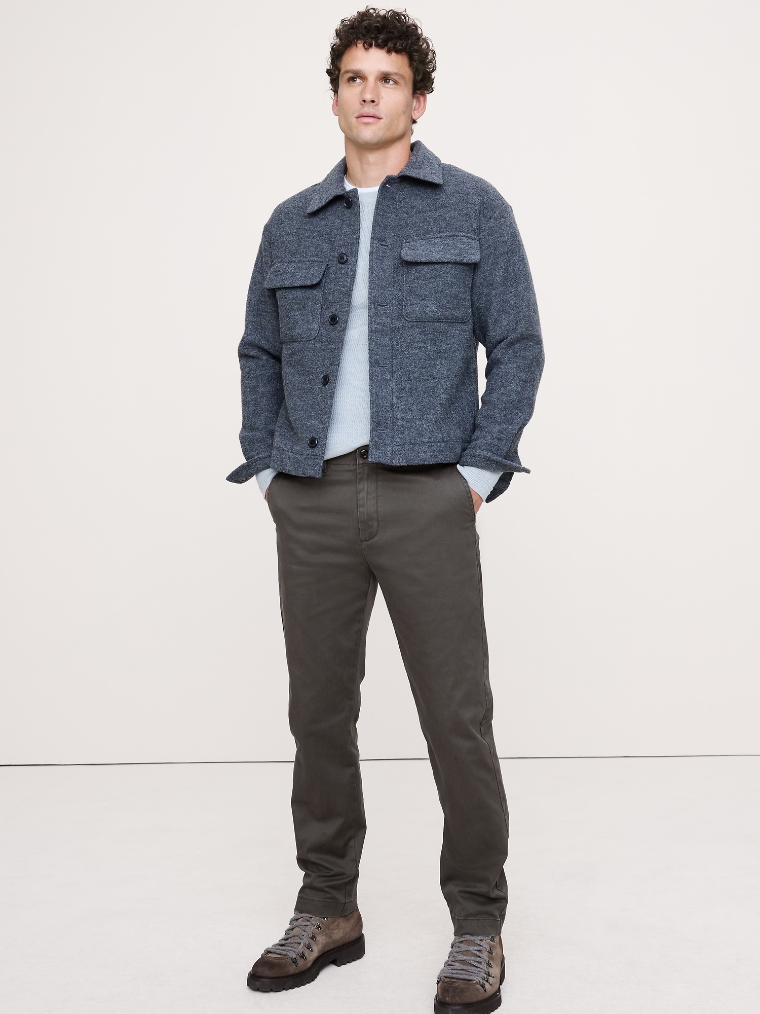 Straight Lived-In Chino