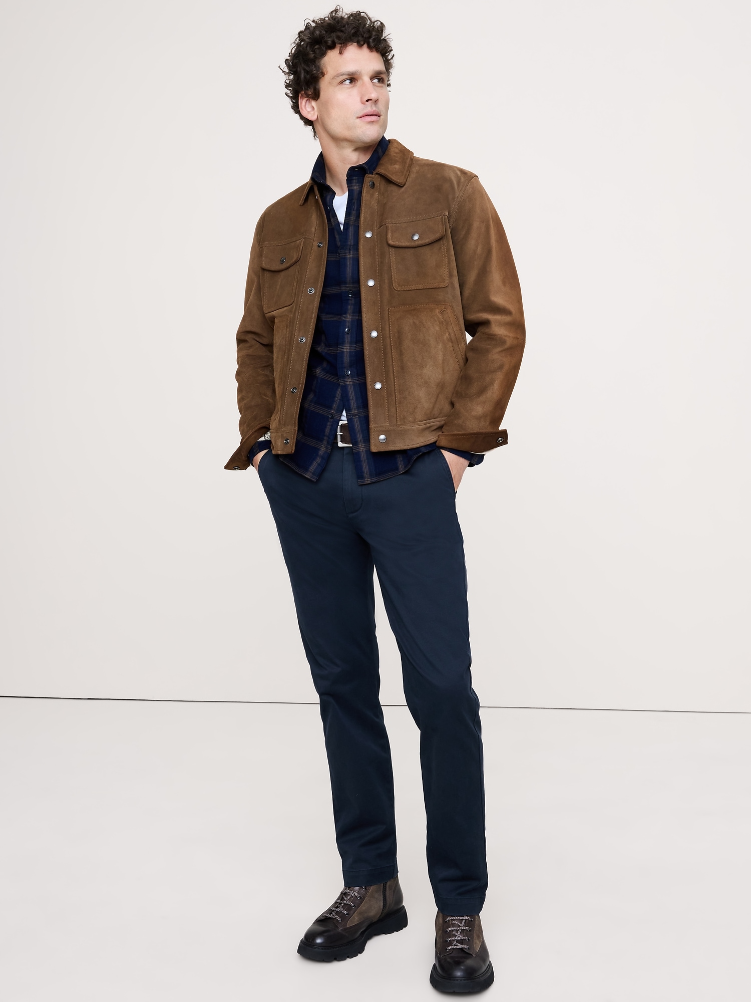 Straight Lived-In Chino