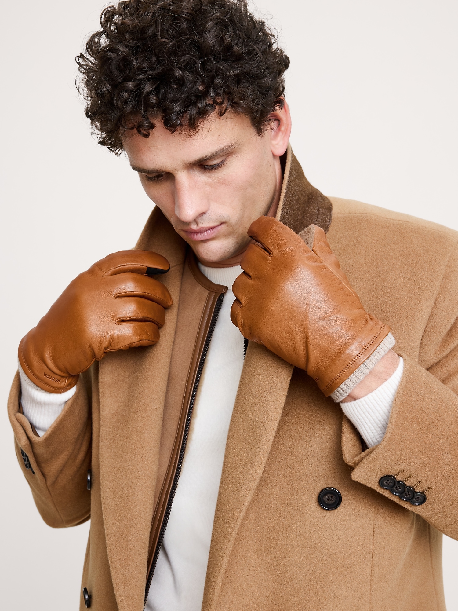 Image number 2 showing, John Leather Gloves by Hestra