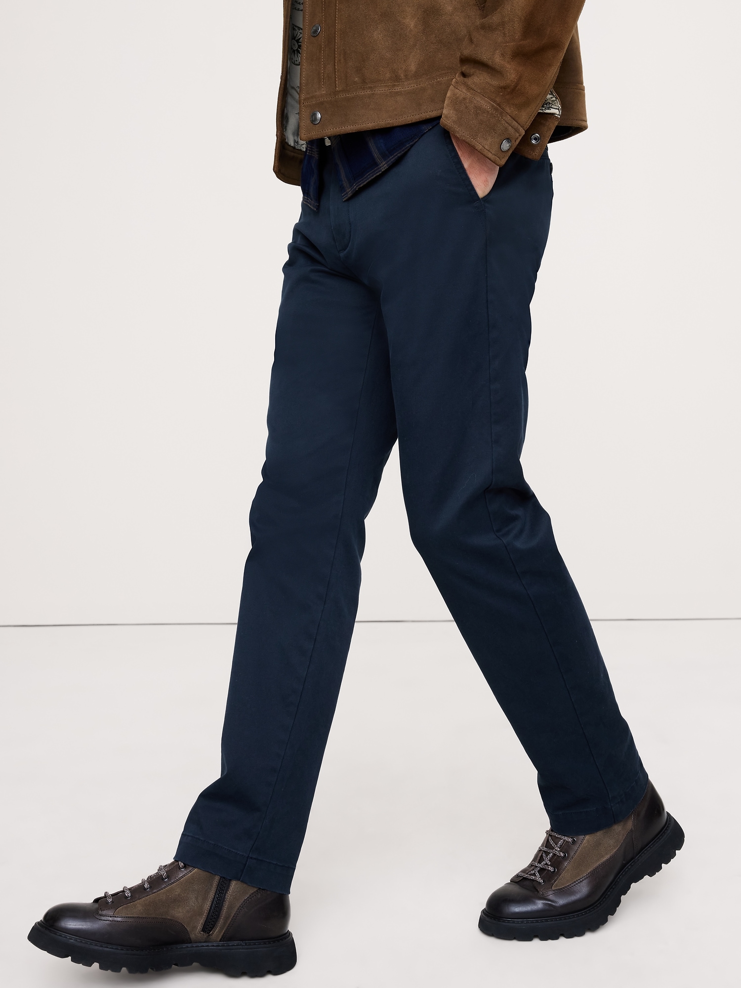 Image number 4 showing, Straight Lived-In Chino