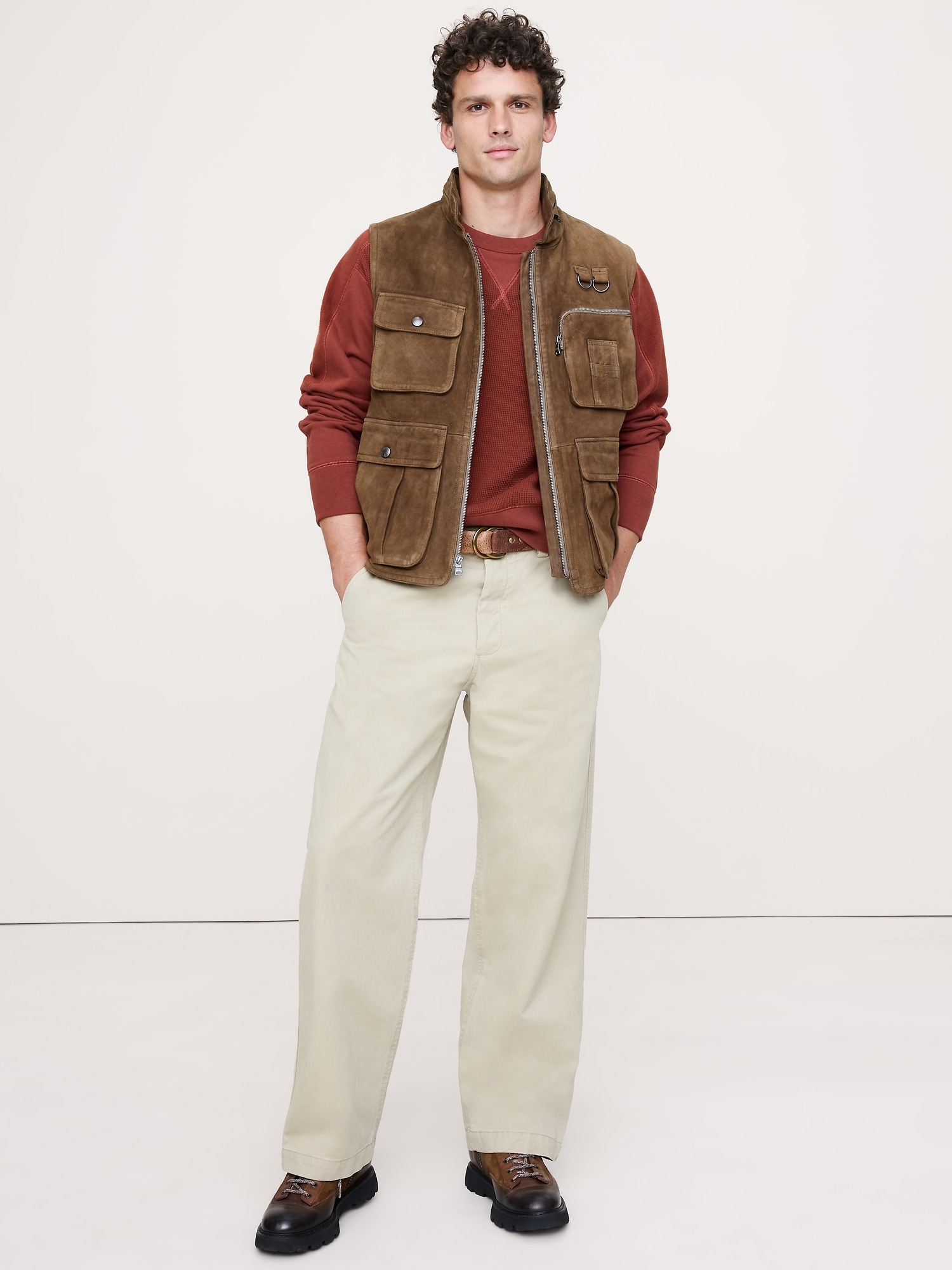 Image number 3 showing, Patchwork Crew-Neck Sweatshirt