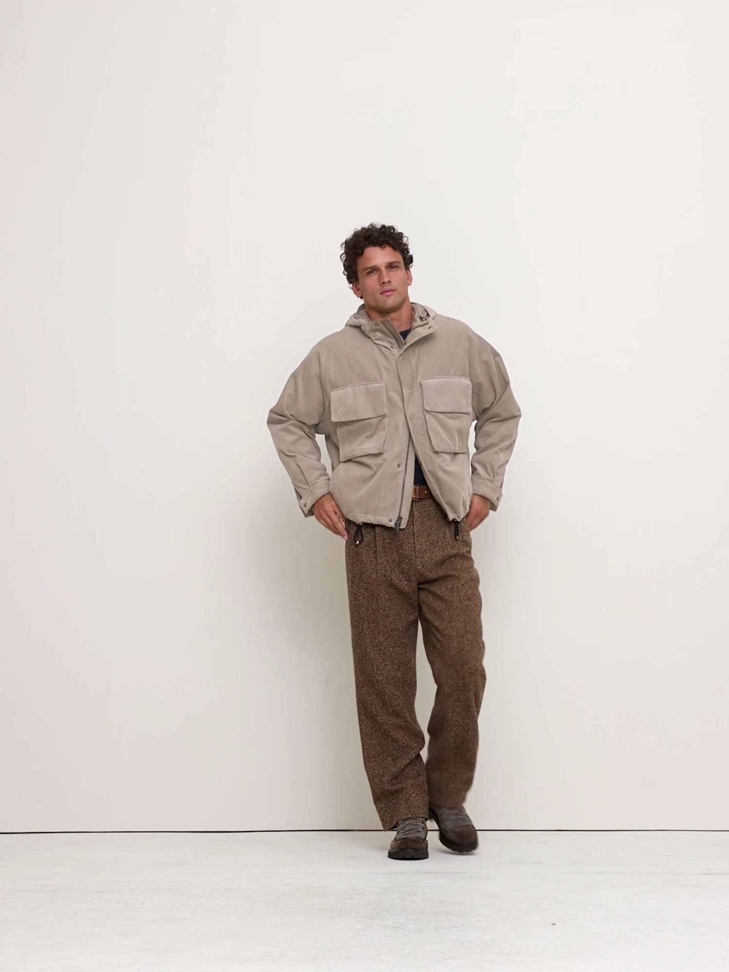 Loose-Fit Corduroy Utility Jacket | Banana Republic