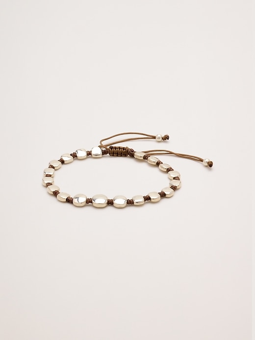 Square Silver Gem Bracelet by Caputo & Co