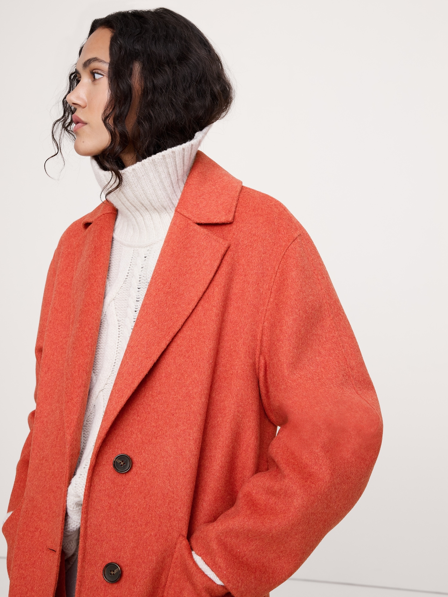 Image number 3 showing, Double-Faced Top Coat