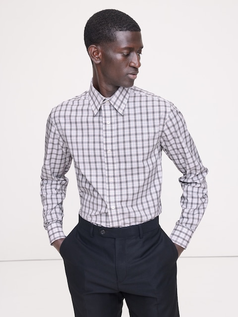 Slim-Fit Wrinkle-Resistant Dress Shirt