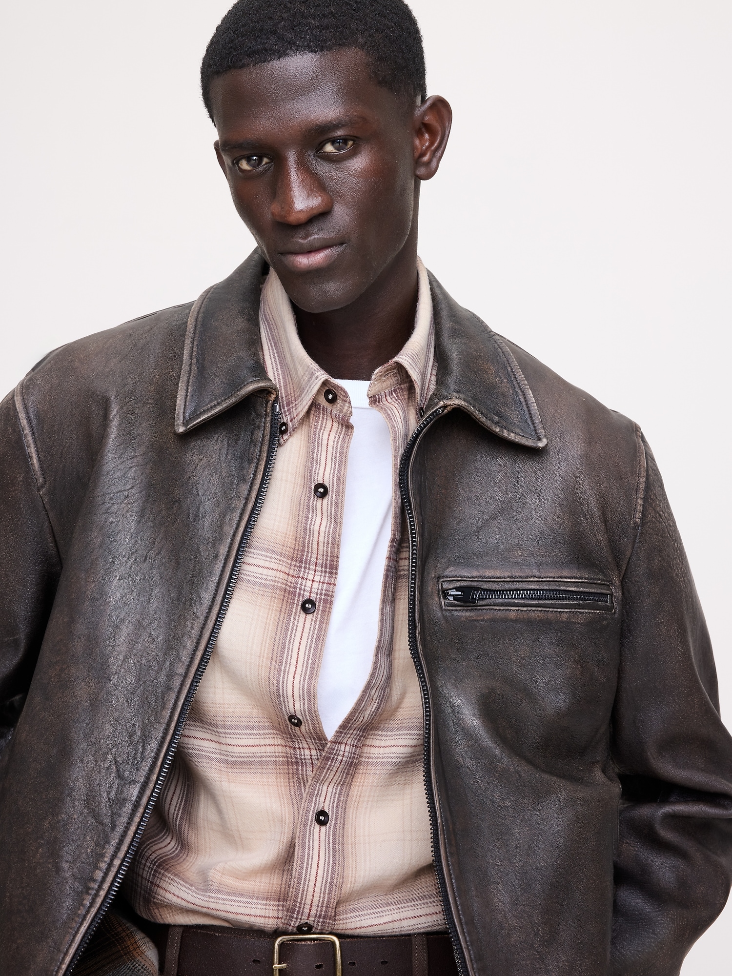 Image number 2 showing, Standard-Fit Lightweight Flannel Shirt