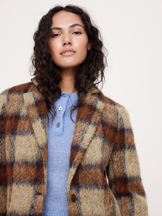 Italian Plaid Blazer