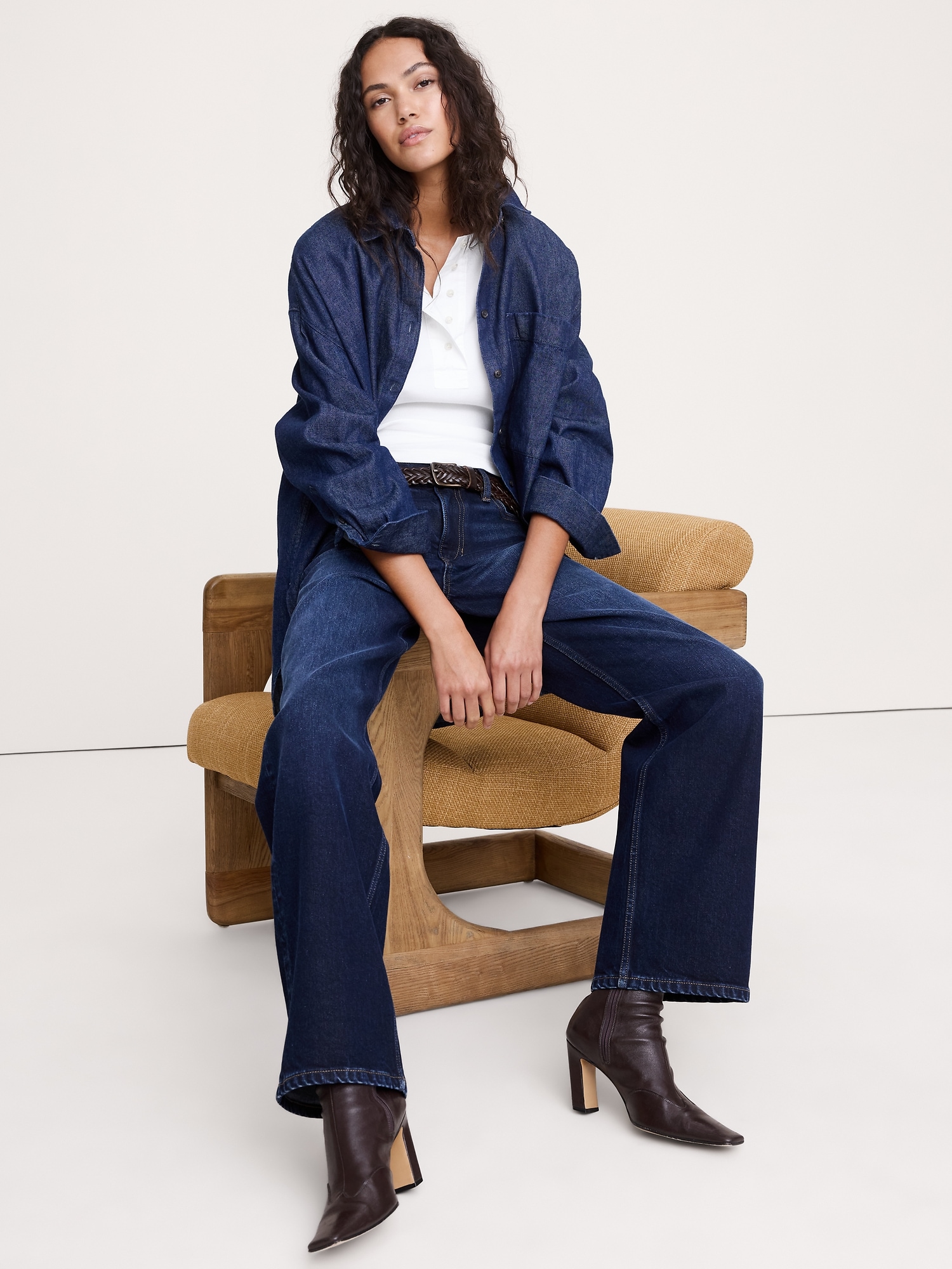 Image number 3 showing, Ribbed Henley T-Shirt