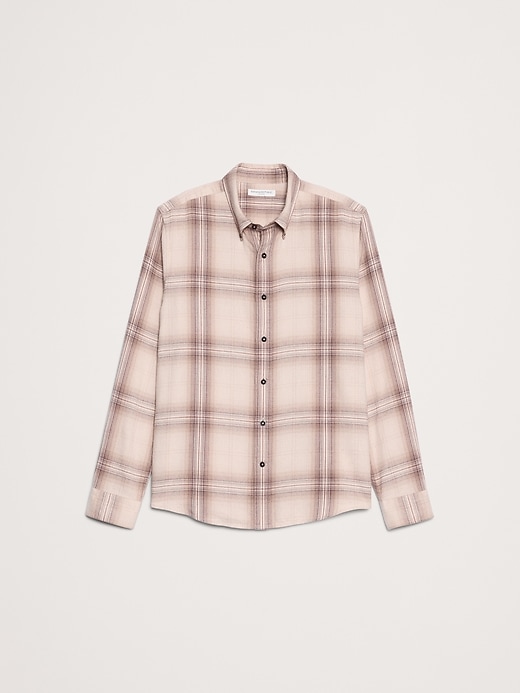 Standard-Fit Lightweight Flannel Shirt