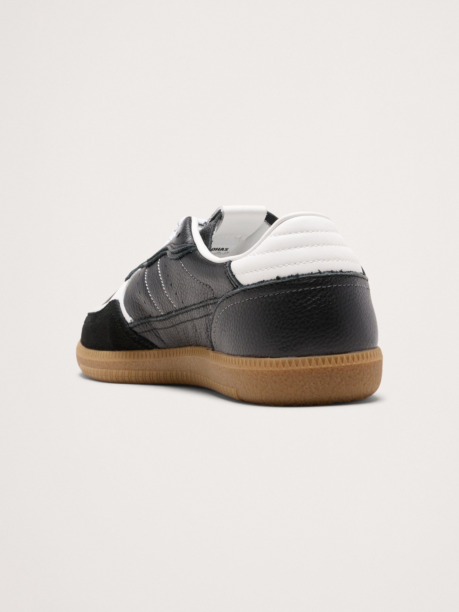 Мужские кроссовки Banana Republic Tb.490 Rife Sneaker by Alohas, цвет: Чёрный / Белый — фото 4