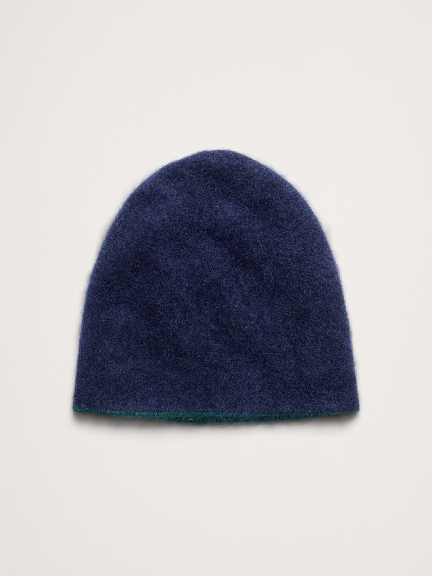 Image number 6 showing, Reversible Brushed Wool-Cashmere Beanie