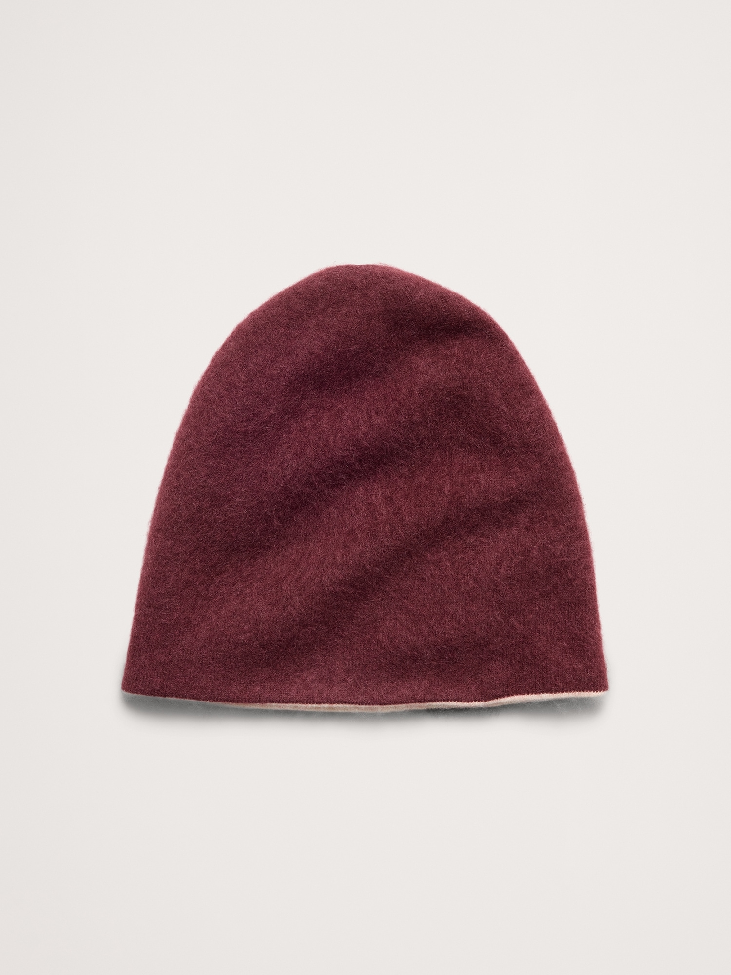 Image number 3 showing, Reversible Brushed Wool-Cashmere Beanie
