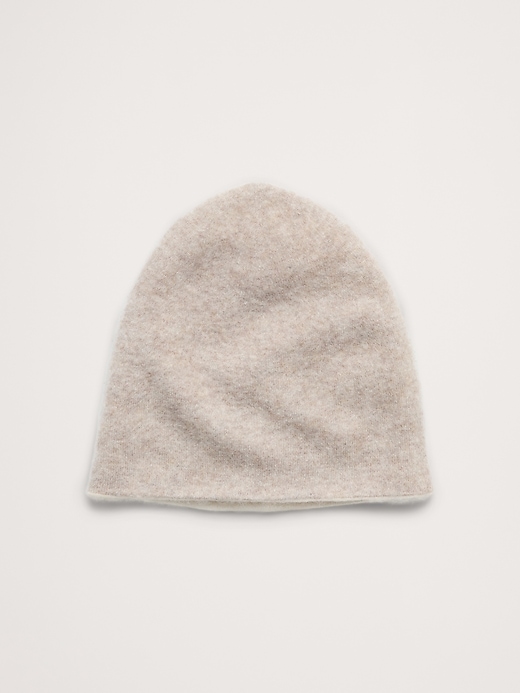 New Banana Republic Cashmere Hat Banana Republic 100% Cashmere Hat Beanie Color Oatmeal One  main image 2