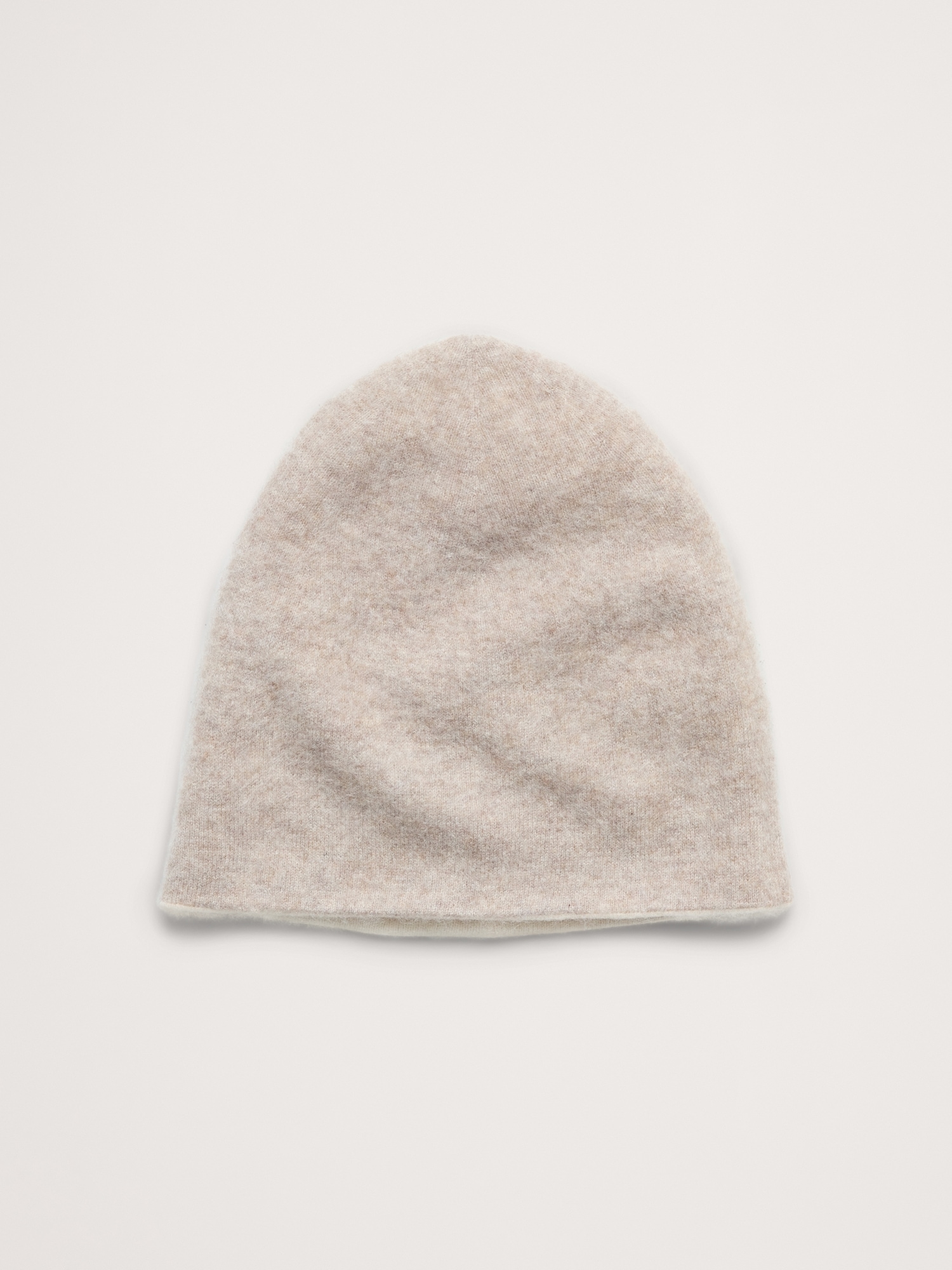 Image number 2 showing, Reversible Brushed Wool-Cashmere Beanie