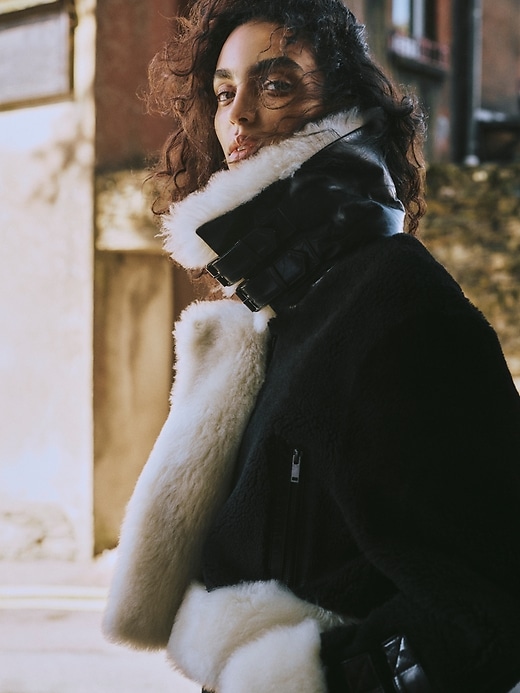 Shearling Jacket | Banana Republic