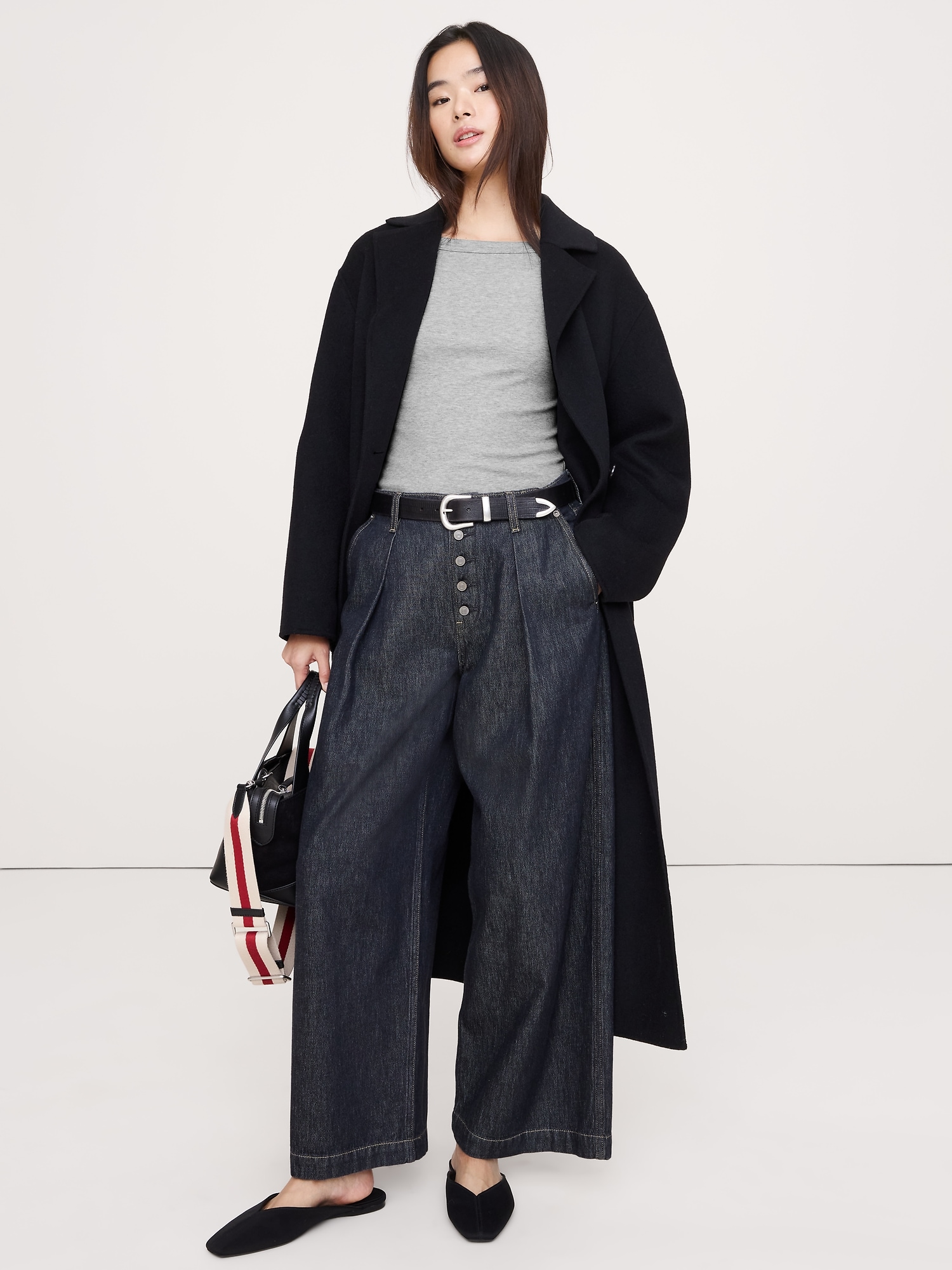 Image number 3 showing, Ribbed Boat-Neck T-Shirt