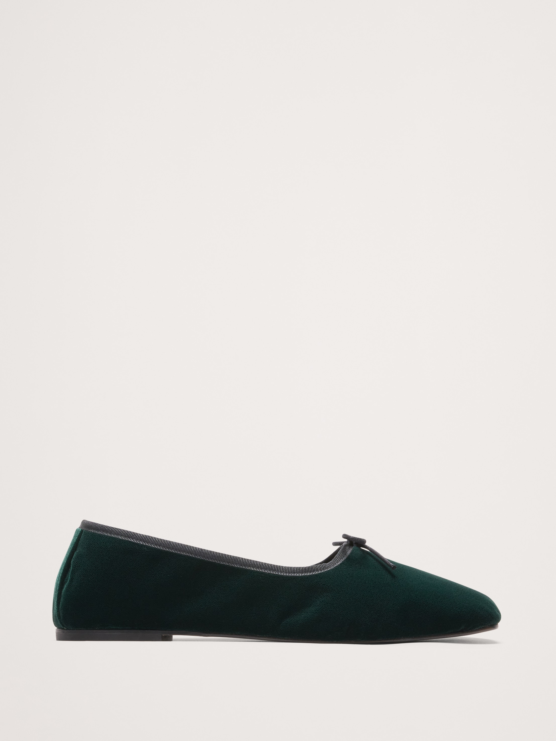 Jada Velvet Square-Toe Flat by Freda Salvador