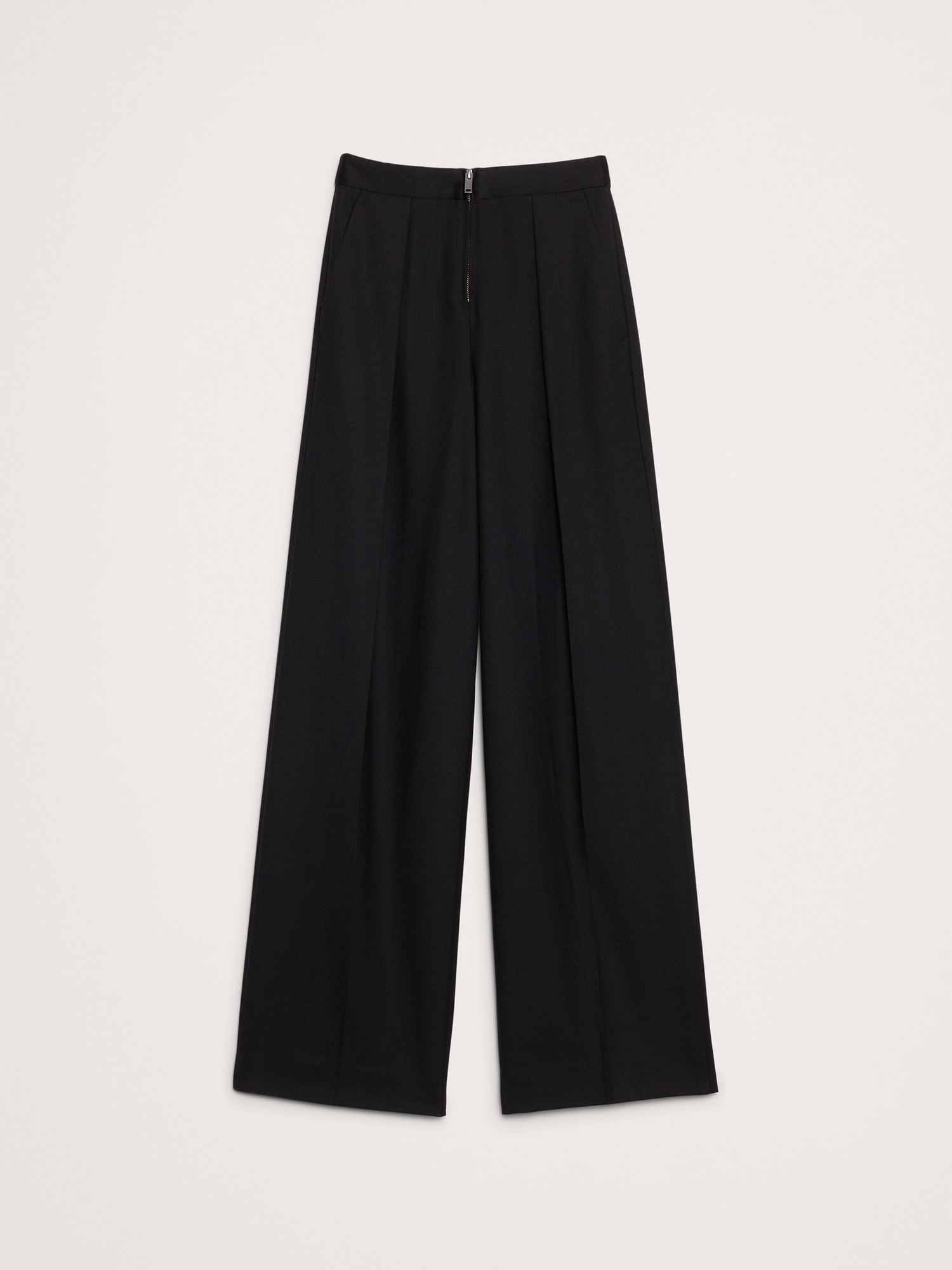 Image number 5 showing, High-Rise Wide-Leg Tuxedo Pant
