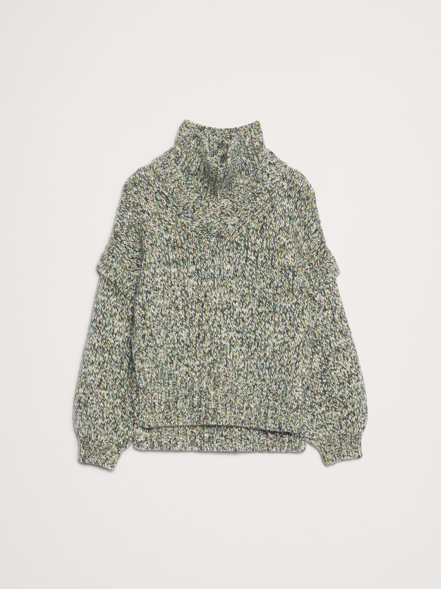 Wool-Alpaca Blend Sweater Tunic