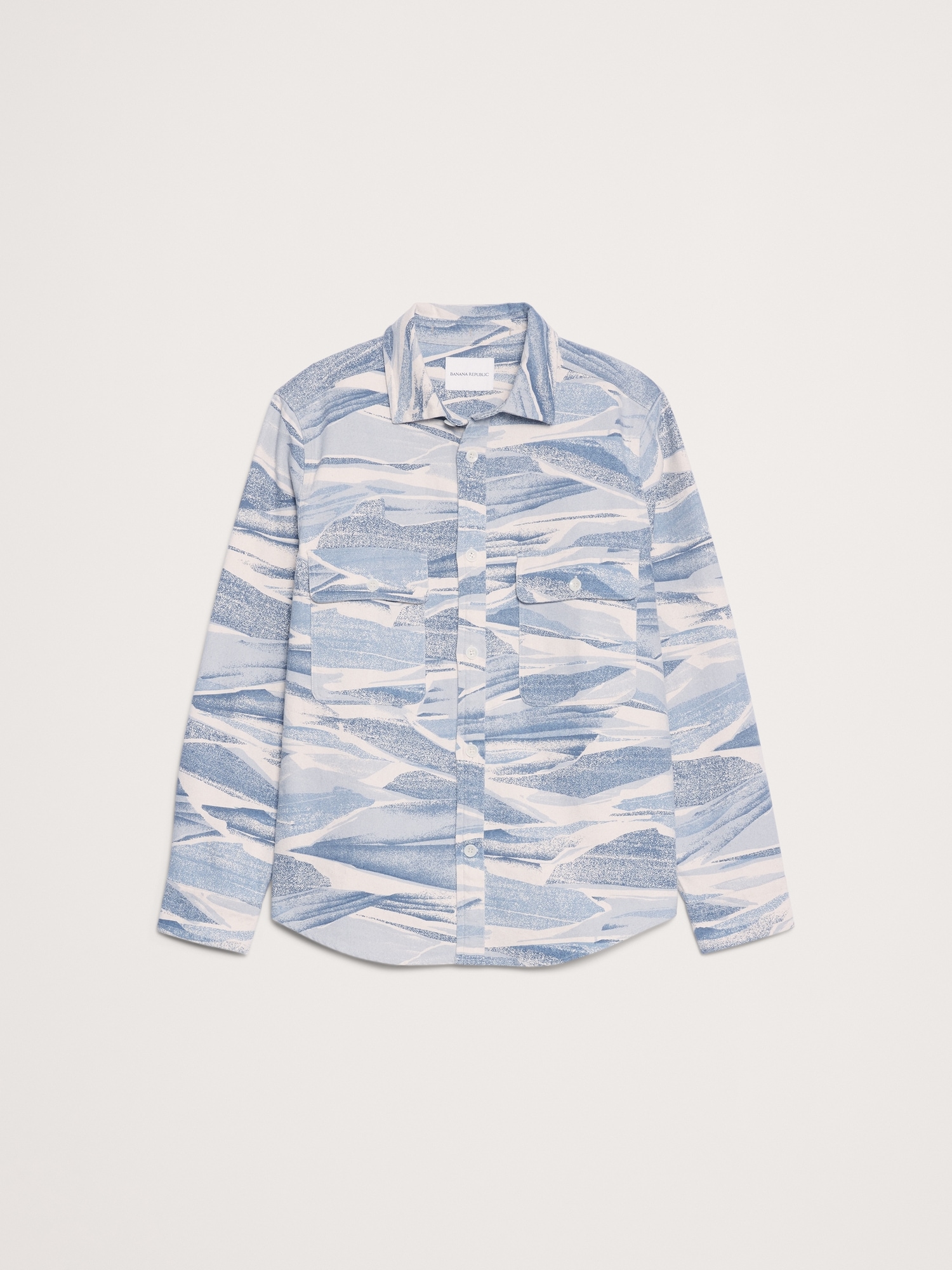 Image number 4 showing, Printed Denim Overshirt