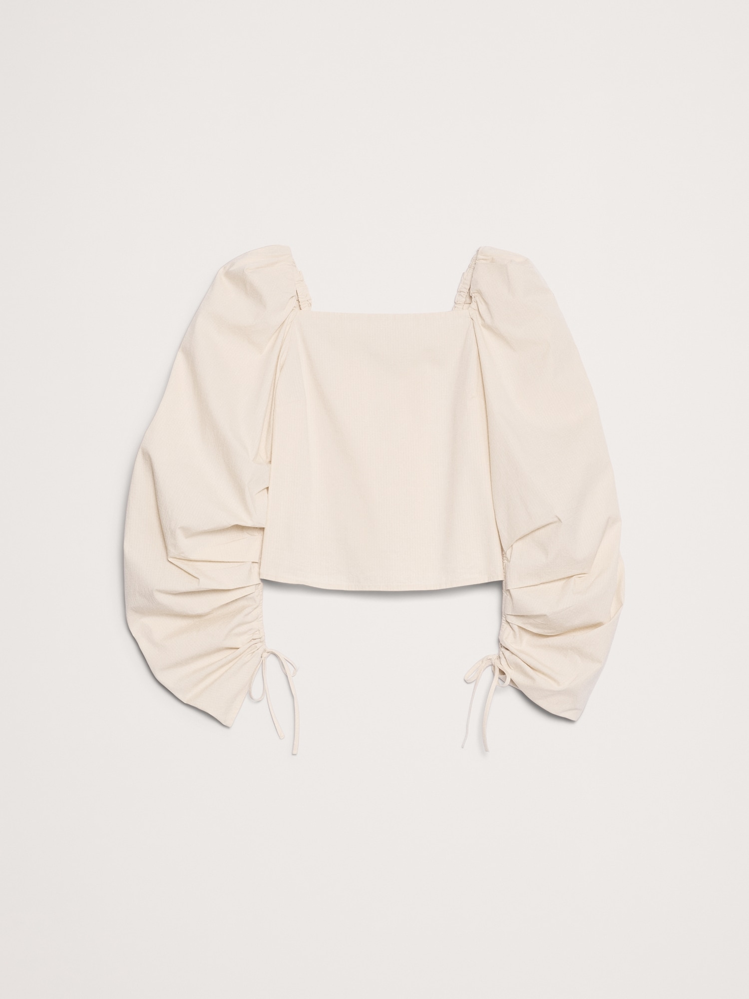 Image number 4 showing, Stretch-Cotton Square-Neck Top