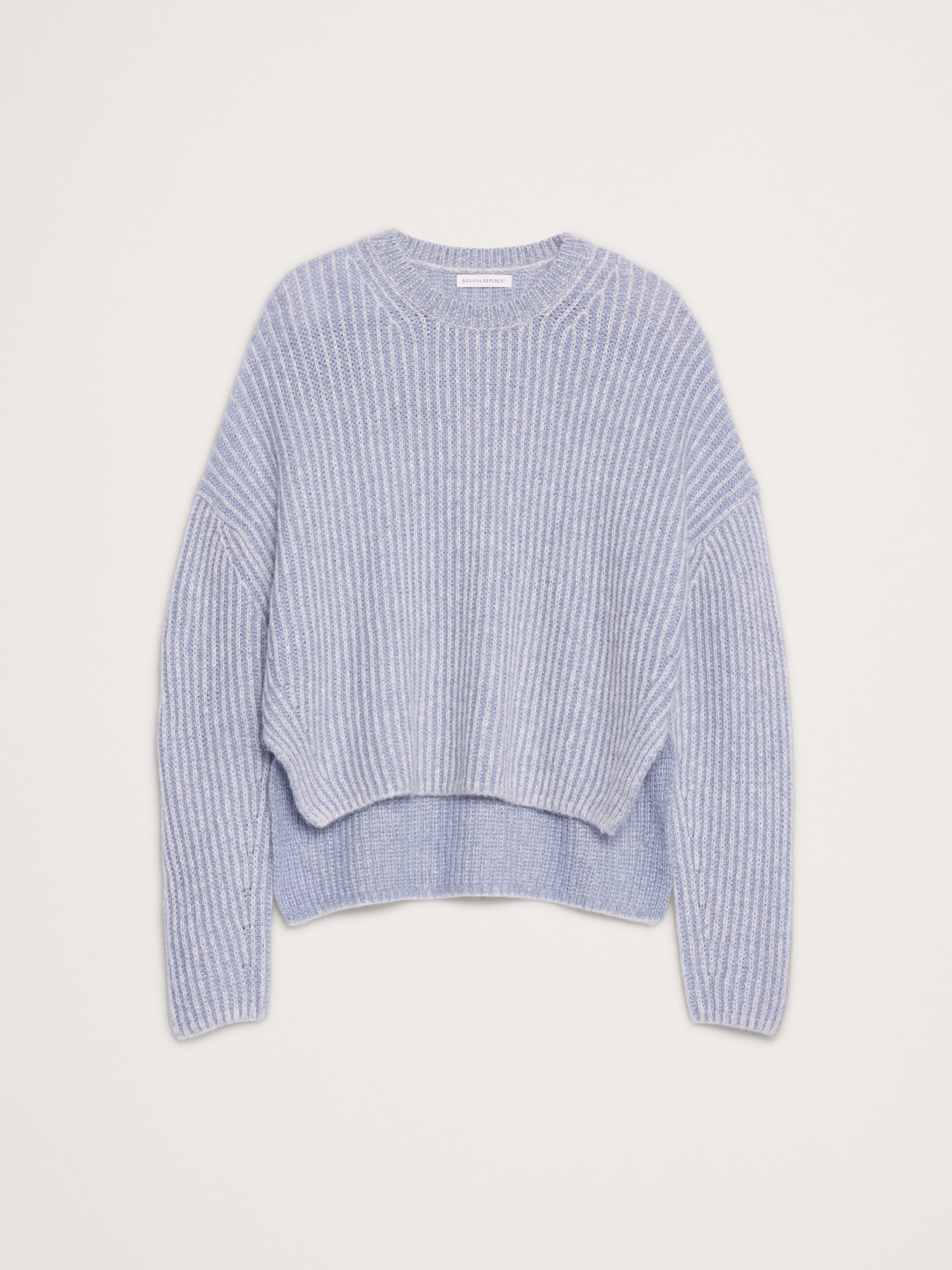 Image number 4 showing, Alpaca-Wool Blend Ribbed Sweater